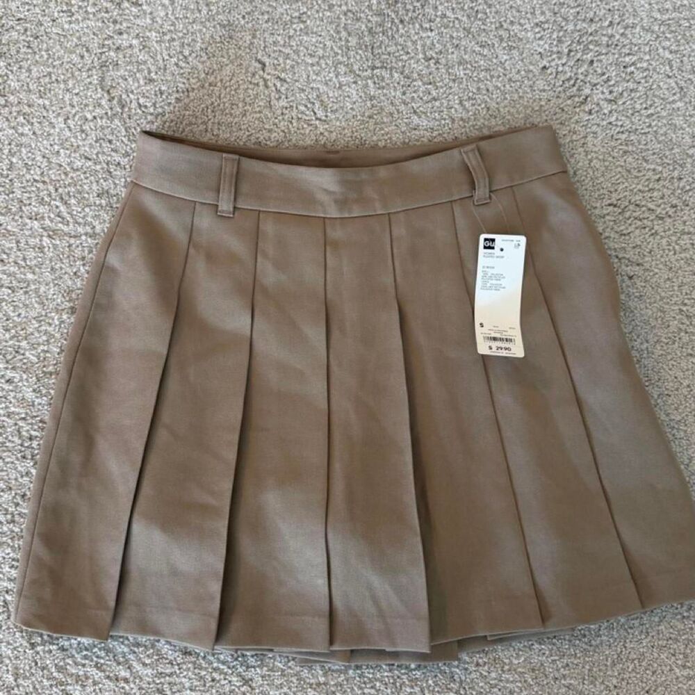 Unbranded Women's Tan and Brown Skirt